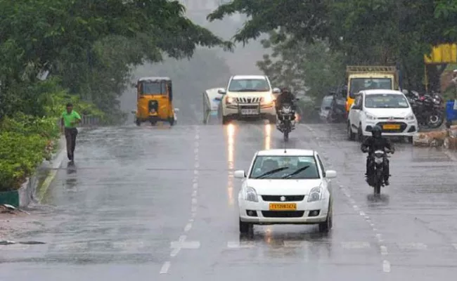 Weather Update: Non Stop Heavy Strom Rain Hyderabad - Sakshi