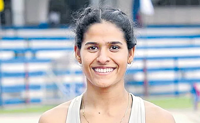 Long Jumper Shaili Singh Won Bronze Medal Seiko Golden Grand Prix - Sakshi