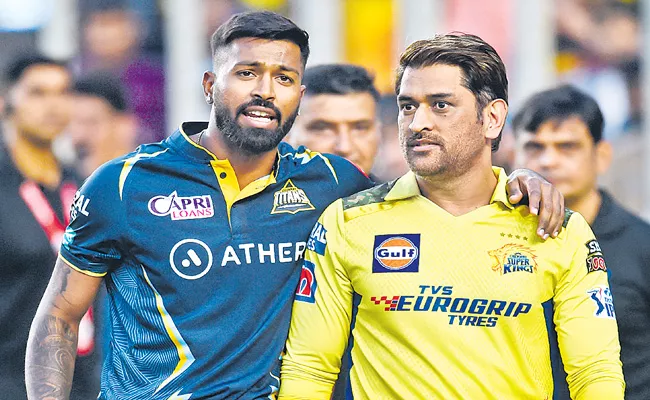 IPL 2023: Gujarat Titans to face Chennai Super Kings in first Qualifier on 23 May - Sakshi