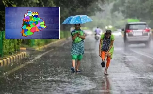 Two Days Rain Forecast For Telangana - Sakshi