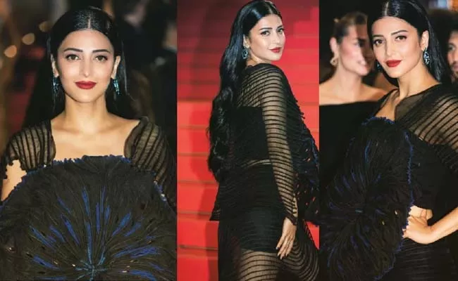 Shruti Haasan at the 76th Cannes Film Festival - Sakshi