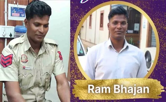 Delhi Police Head Constable Ram Bhajan Kumar Got 667th Rank In Civils - Sakshi