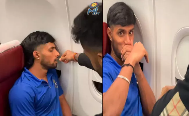 Suryakumar Yadav Nimbu Prank On Tilak Varma Ahead Q2 Match Vs GT - Sakshi