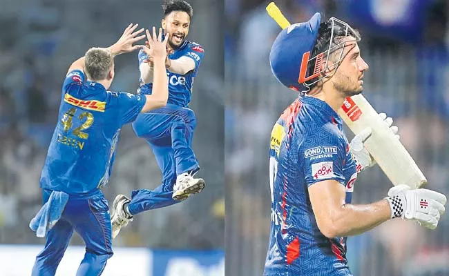  Mumbai Indians thrash Lucknow Super Giants by 81 runs - Sakshi