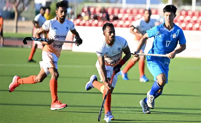 Junior Asia Cup: India Beat Chinese Taipei By Huge Margin - Sakshi