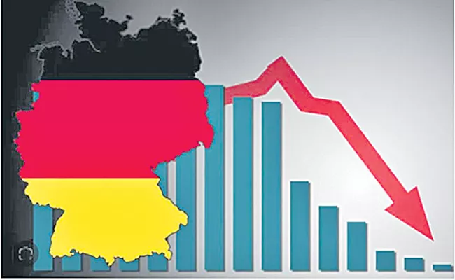 Germany GDP Shrinks By 0. 3 Per Cent In First Quarter - Sakshi