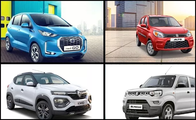 Top ten cheapest cars in india bajaj qute renault kwid and more - Sakshi