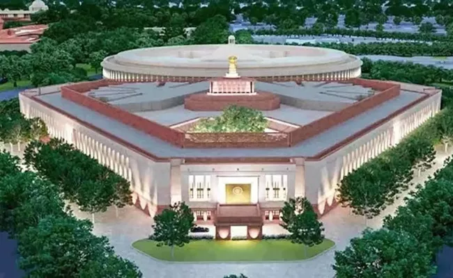 New Parliament building: From early morning havan to multi-religion prayer - Sakshi