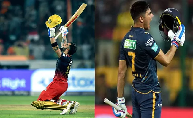 Virat Kohli-Gill Hit 3-Centuries-3-Matches Different Timelines This Year - Sakshi