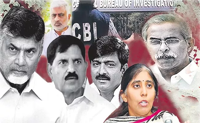 Investigation in Vivekas murder case is according to the yellow script - Sakshi