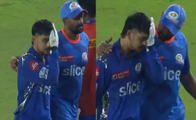 Vishnu Vinod substitutes Ishan Kishan to become first Concussion substitute in IPL history - Sakshi