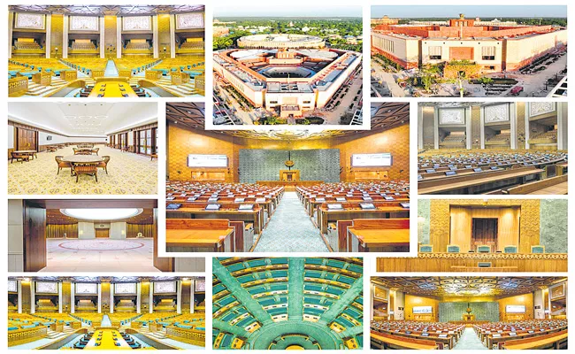 New Parliament is made with all colours of India - Sakshi