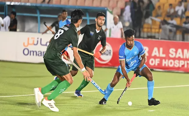 Mens Junior Asia Cup Hockey 2023: India Vs Pakistan Match Drawn - Sakshi