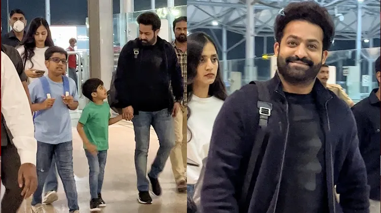 Tollywood Hero Junior NTR Vacation Trip With Family 