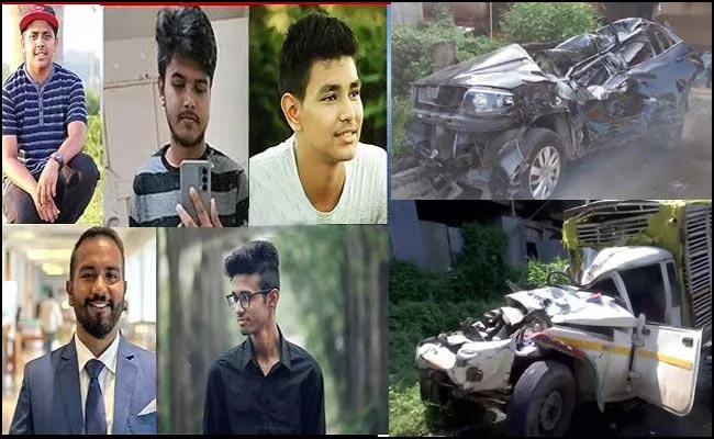 Seven College Students Killed In Jalukbari Road Accident At Guwahati - Sakshi