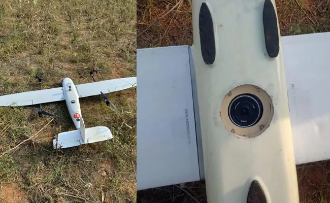 Drone Disturbance In Shaligowraram Of Nalgonda District - Sakshi