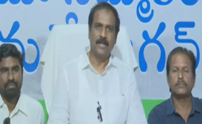 Kurasala kannababu Kottu satyanarayana Slams Chandrababu Mahanadu - Sakshi