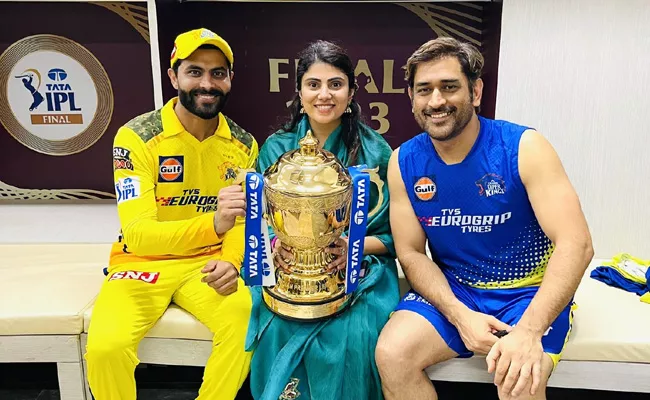 IPL 2023: Mahi Bhai Aapke Liye Toh Kuch Bhi Jadeja Tweet Goes Viral - Sakshi