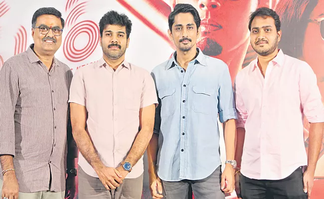 Siddharth Energetic Speech At TAKKAR Press Meet - Sakshi