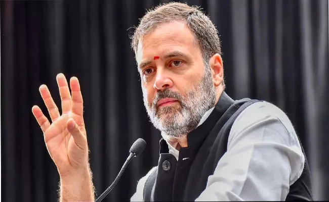 Rahul Gandhi Said PM Would Start Explaining To God At San Francisco - Sakshi