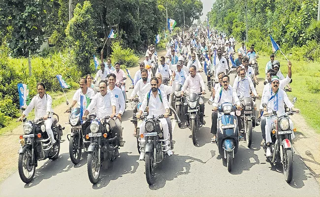 YSRCP Leaders Celebrated All Over AP For 4 Years CM Jagan Govt - Sakshi