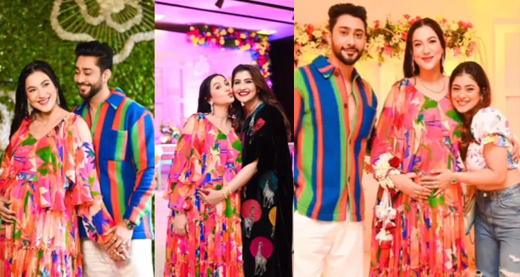 Bollywood Actress Gauahar Khan Baby Shower Video