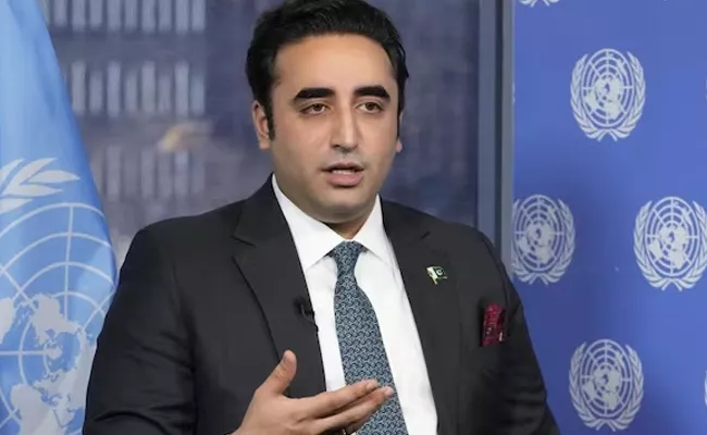 Pakistan Foreign minister Bilawal Bhutto Ties With India - Sakshi