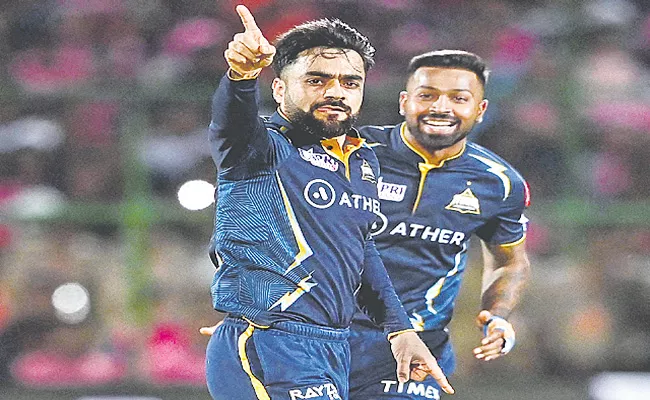 IPL 2023: Gujarat Titans Beat Rajasthan Royals by 9 wickets | Sports - Sakshi