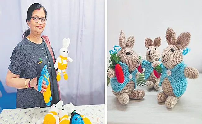 60 years Woman Turned Her Passion for Crochet into Toy Business - Sakshi