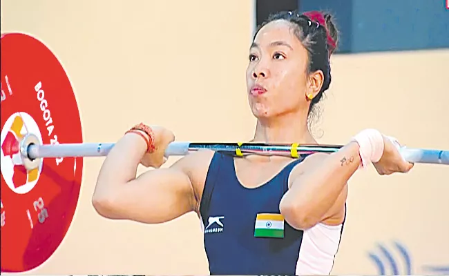 Asian Weightlifting Championships 2023 Mirabai Chanu Finishes 6th Place - Sakshi