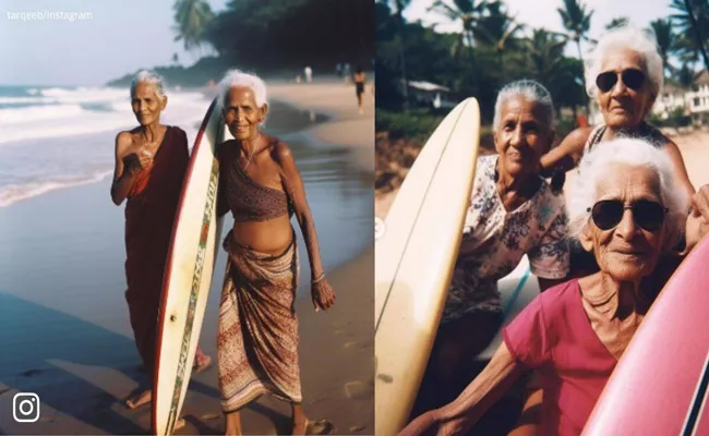 Elderly people slaying fashion shows to skateboarding on streets - Sakshi