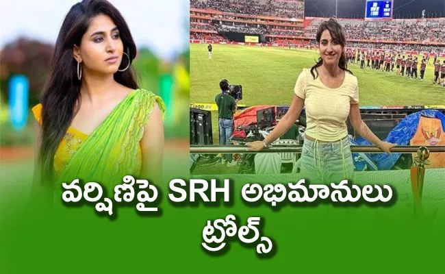 RR VS SRH: Sunrisers Fans Warns Anchor Varshini Not To Come To Watch The Match - Sakshi