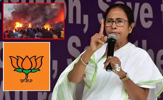 Bengal CM Mamata Banerjee Slams BJP Over Manipur Violence - Sakshi