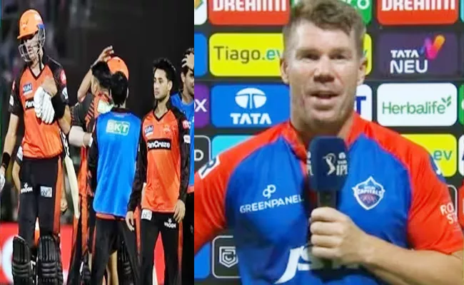 IPL 2023: David Warner Reaction On SRH Crazy Win On RR Goes Viral - Sakshi