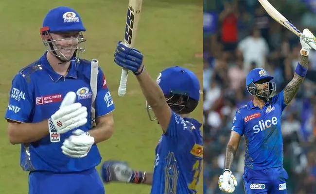 Mumbai Indians Winning Vs RCB Most Balls To Spare 200 Plus-chases - Sakshi