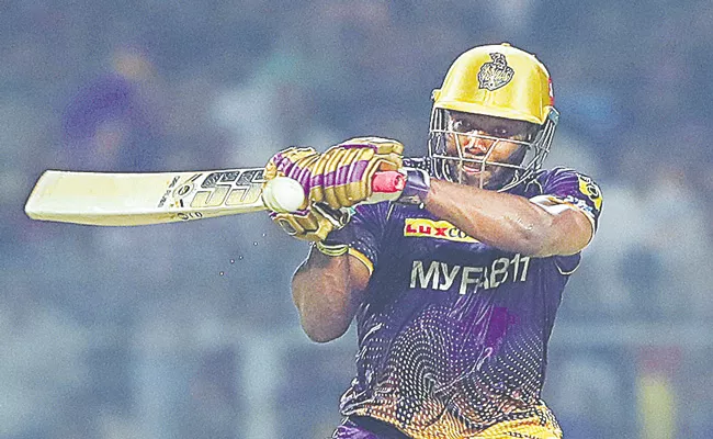 IPL 2023: Andre Russell and Rinku Singh heroics help Kolkata Knight Riders beat Punjab Kings by five wickets - Sakshi