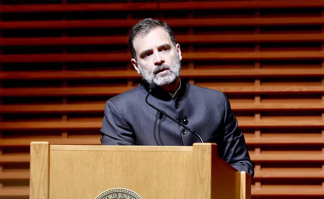 Rahul Gandhi Speech At Stanford University And Silicon Valley - Sakshi