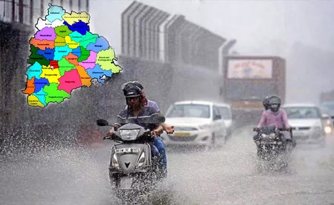 IMD Predicts Two Days Rain Forecast In Many Of Telangana Districts - Sakshi