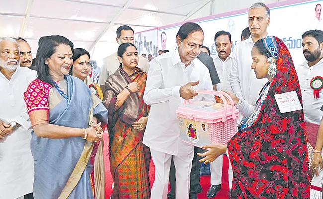 CM KCR laid foundation stone for construction of Nims Dashabdi Block - Sakshi