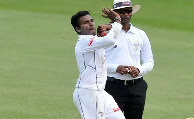 SA A Spinner Senuran Muthusamy Extraordinary Performance In First Un Official Test Vs SL A - Sakshi