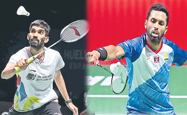 Indias star shuttlers into the quarter finals - Sakshi