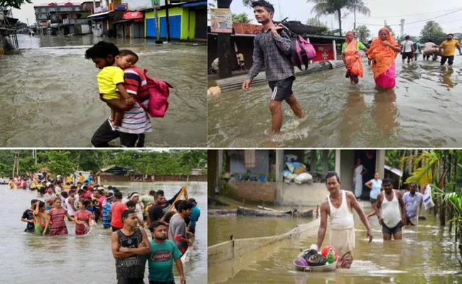 Assam Flood 2023: 34,000 People Affected in 11 Districts due to Heavy Rains - Sakshi