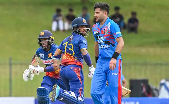 SL VS AFG 1st ODI: Afghanistan All Out For 268 Runs In 50 Overs - Sakshi