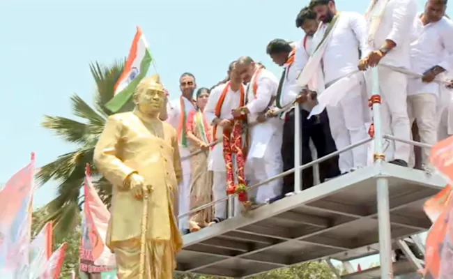 Congress Celebrate Telangana Formation day Celebrations at Hyderabad - Sakshi