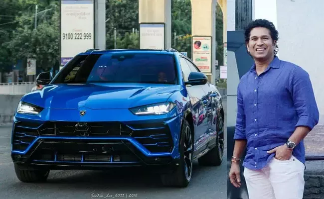 Sachin Tendulkar buys Lamborghini Urus S, adds super SUV to swanky collection - Sakshi