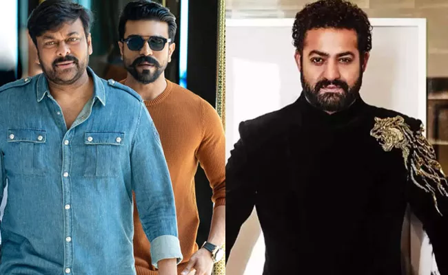 Chiranjeevi And Jr Ntr Tweet About Ram Charan Baby - Sakshi