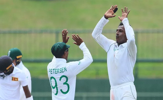 Senuran Muthusamy Stars For South Africa A, Again Bags 5 Wickets Vs SL A - Sakshi