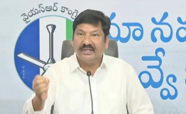 Minister Jogi Ramesh Counter Chandrababu On Amarnath Death - Sakshi