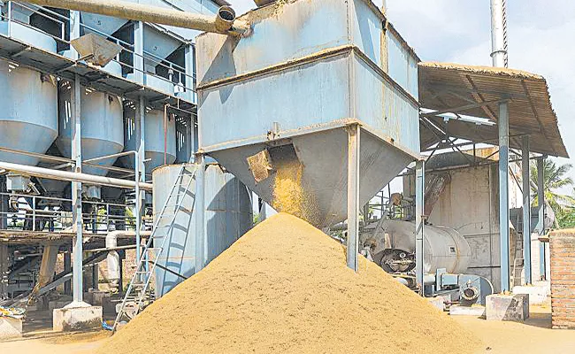 Construction of Sarkari Rice Mills is this year - Sakshi