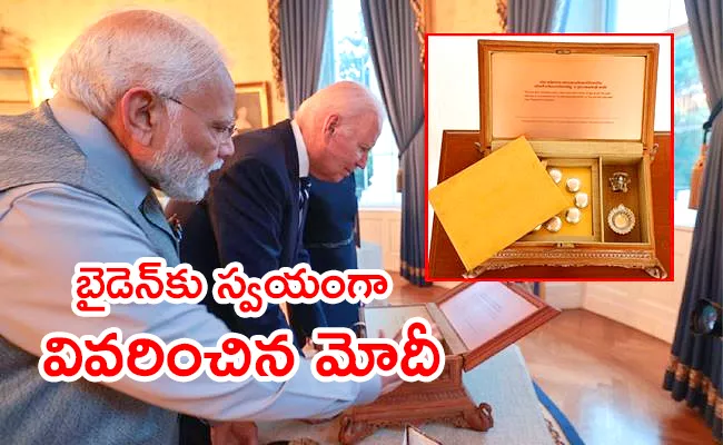 PM Modi presented Dasa Danam to President Biden Its significance - Sakshi